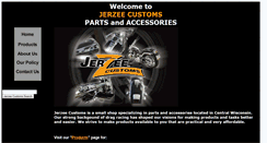 Desktop Screenshot of jerzeecustoms.com